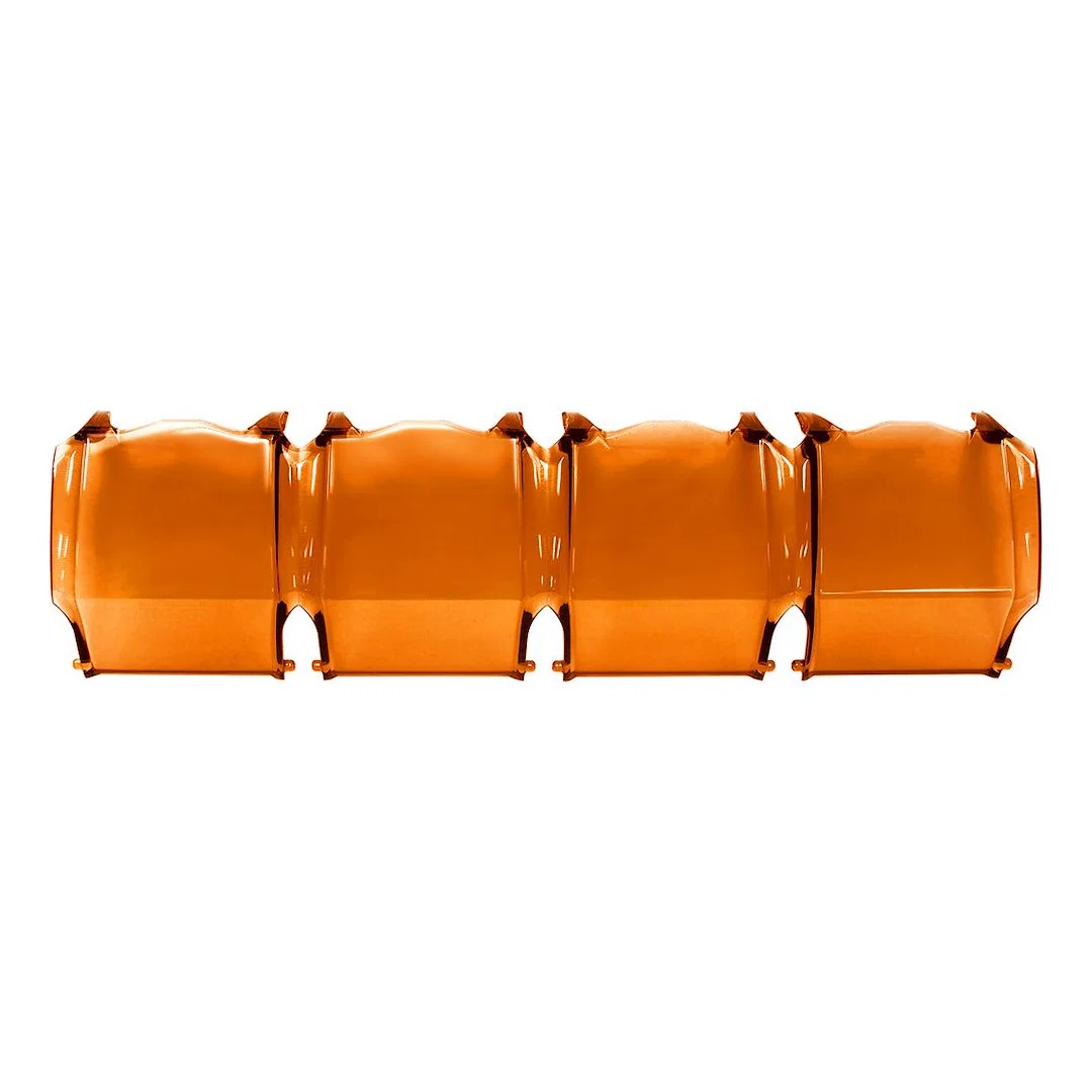 11009 – RIGID IND Light Bar Cover, 10 Inch Length Amber Polycarbonate Without Logo Single